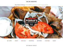 Tablet Screenshot of fodraks.com